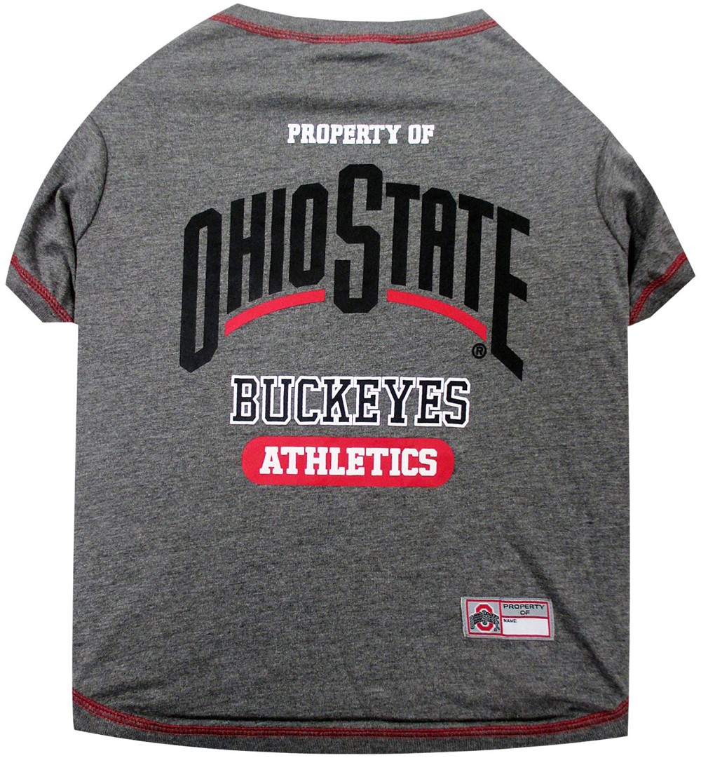 Ohio State Dog Tee Shirt - Large