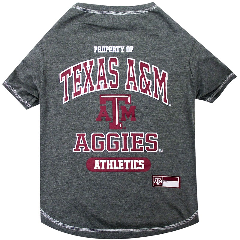 Texas A&M Dog Tee Shirt - Large