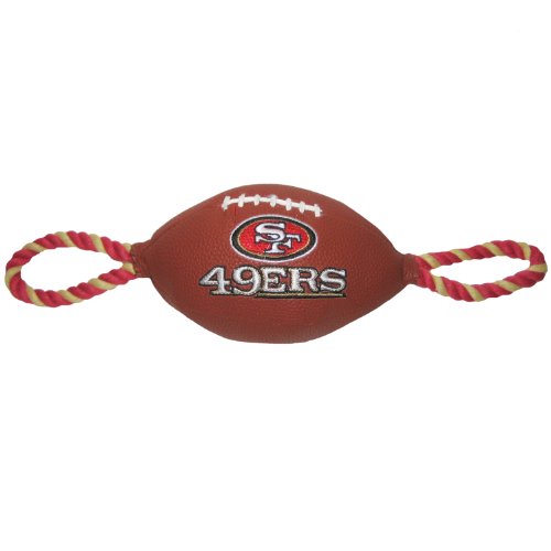 San Francisco 49ers Pebble Grain Dog Toy