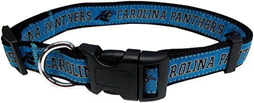 Carolina Panthers Dog Collar - Ribbon