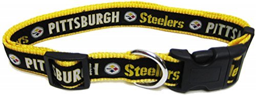 Pittsburgh Steelers Dog Collar - Ribbon