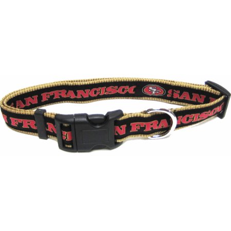 San Francisco 49ers Dog Collar - Ribbon