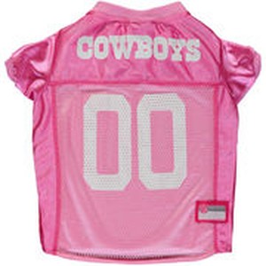 Dallas Cowboys Dog Jersey - Pink