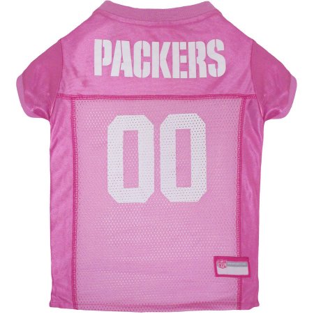 Green Bay Packers Dog Jersey - Pink