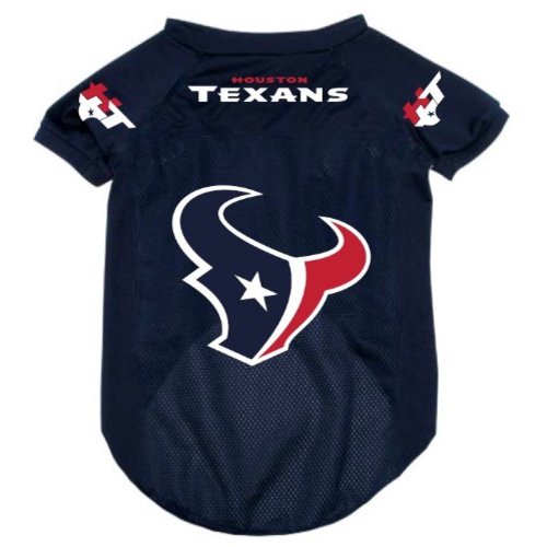 Houston Texans Dog Jersey - Red Trim