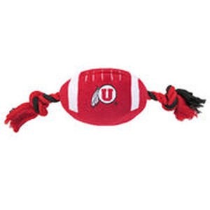 Utah Plush Football Dog Toy