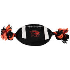 Oregon State Plush Football Dog Toy