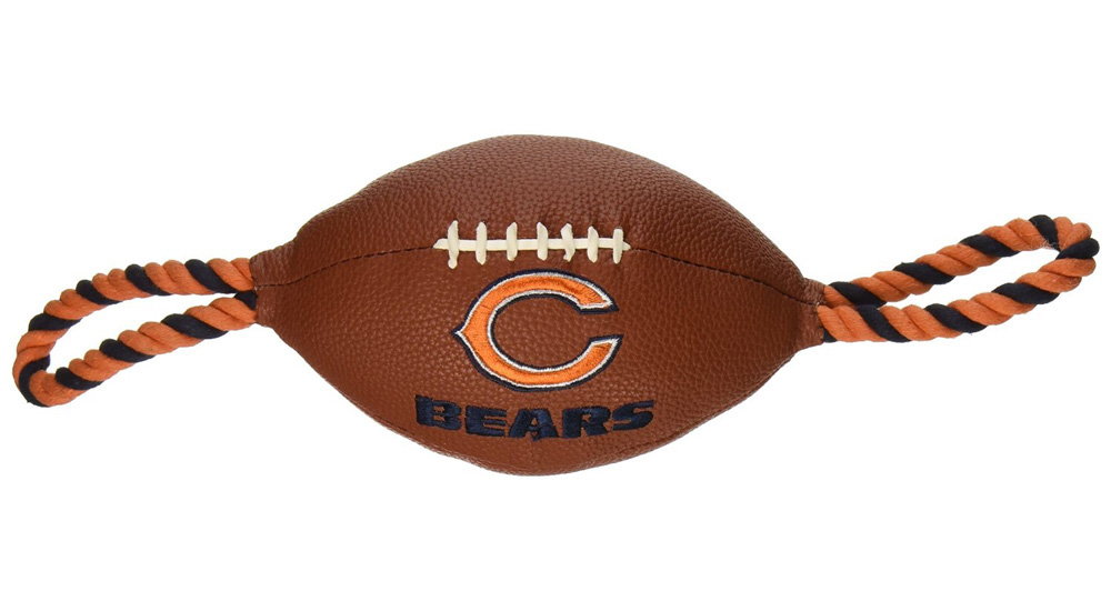 Chicago Bears Pebble Grain Dog Toy