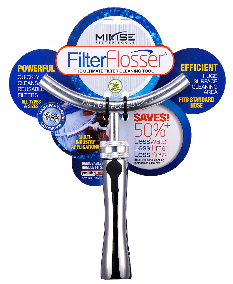 Cartridge Cleaner, Filter Flosser, Filter Spray