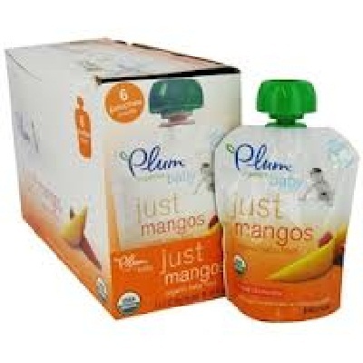 Plum Organics Just Mangos (6x3.5OZ )