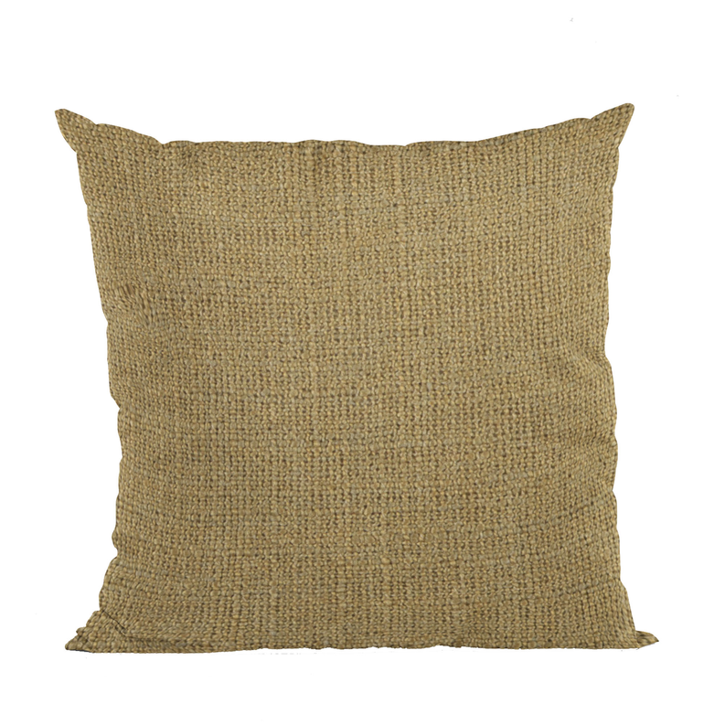 Plutus Wall Textured Solid, With Open Weave. Luxury Throw Pillow Double sided  20" x 30" Queen Desized