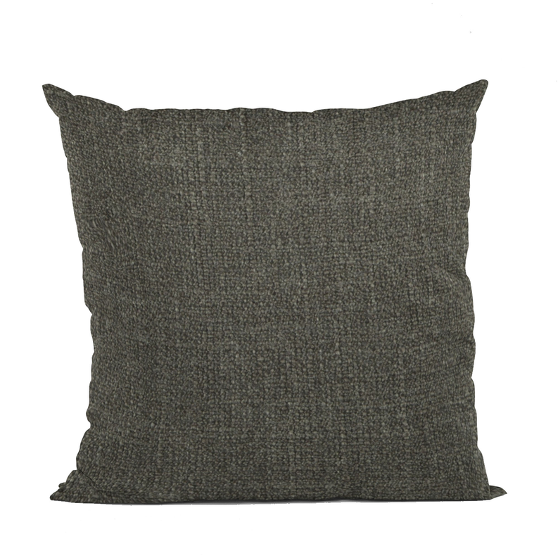 Plutus Wall Textured Solid, With Open Weave. Luxury Throw Pillow Double sided  20" x 36" King Mascara