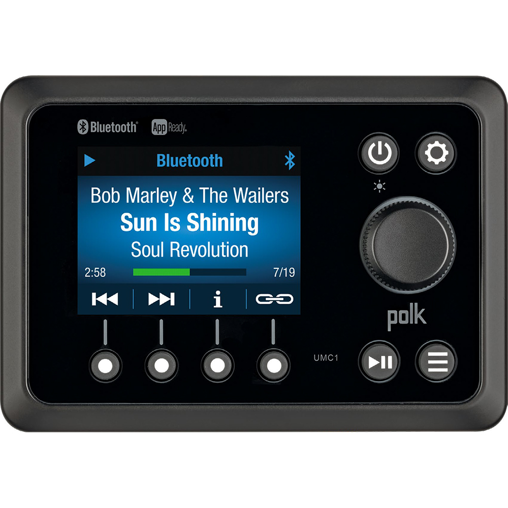 Polk App Ready Marine Commander Stereo - BT/AM/FM/APP