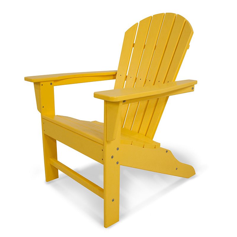 Polywood South Beach Adirondack In Lemon