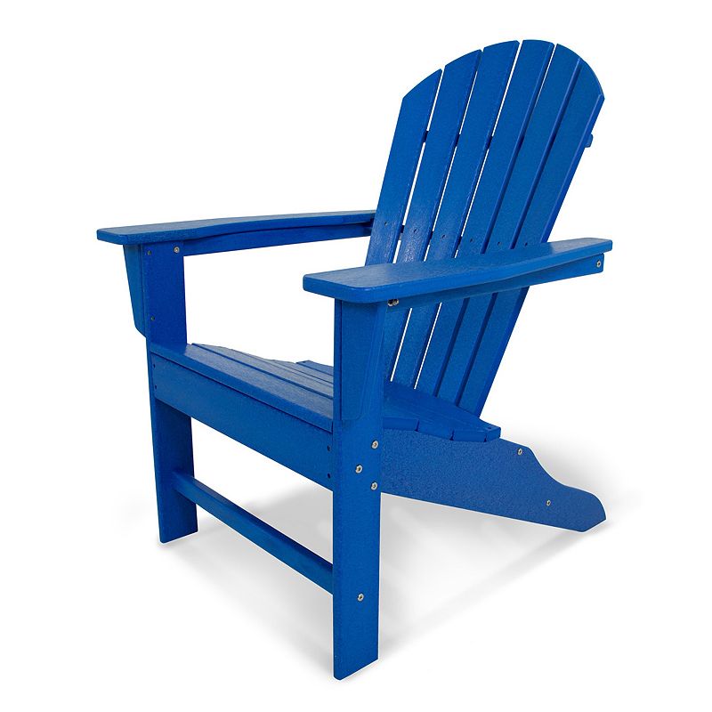 Polywood South Beach Adirondack In Pacific Blue