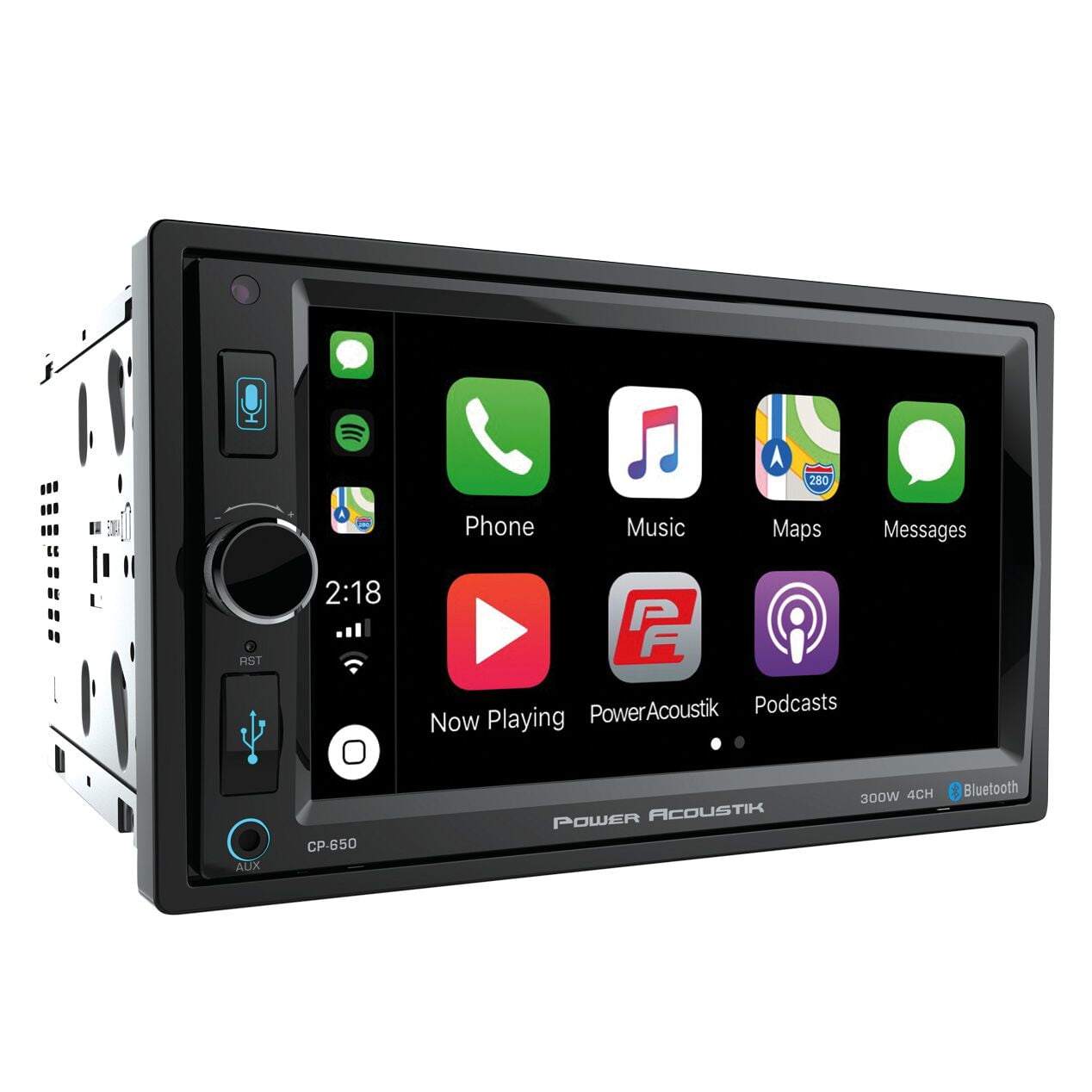 2DIN 6.5IN DIGITAL MEDIA SOURCE UNIT W/APPLE CARPLAY & BLUETOOTH