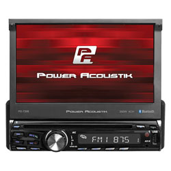 Poweracoustik 1 Din Flip 7 In Dvd