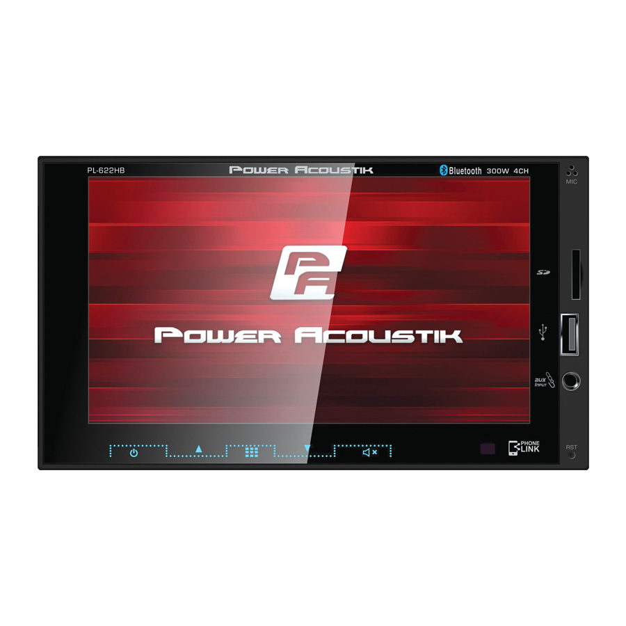 Poweracoustik [[ 6.2 LCD Mless Cap Ts 1080P Ready Adroid Link