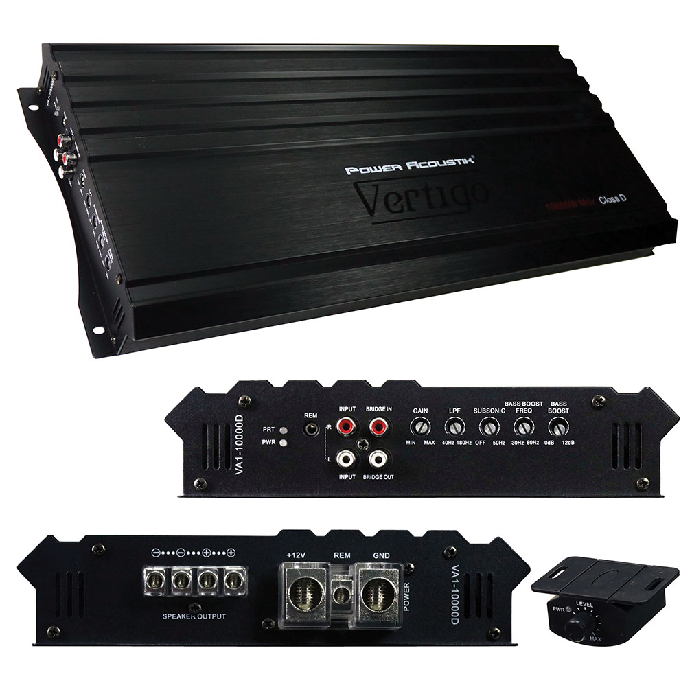 Power Acoustik- Mono Amp 10000w RMS