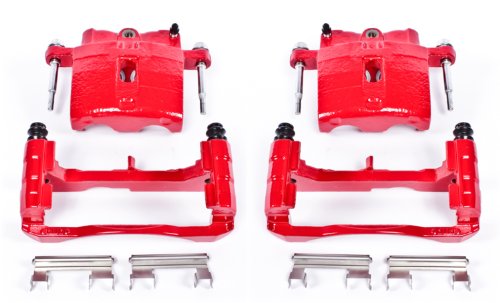 RED POWDER COATED PERFORMANCE CALIPERS