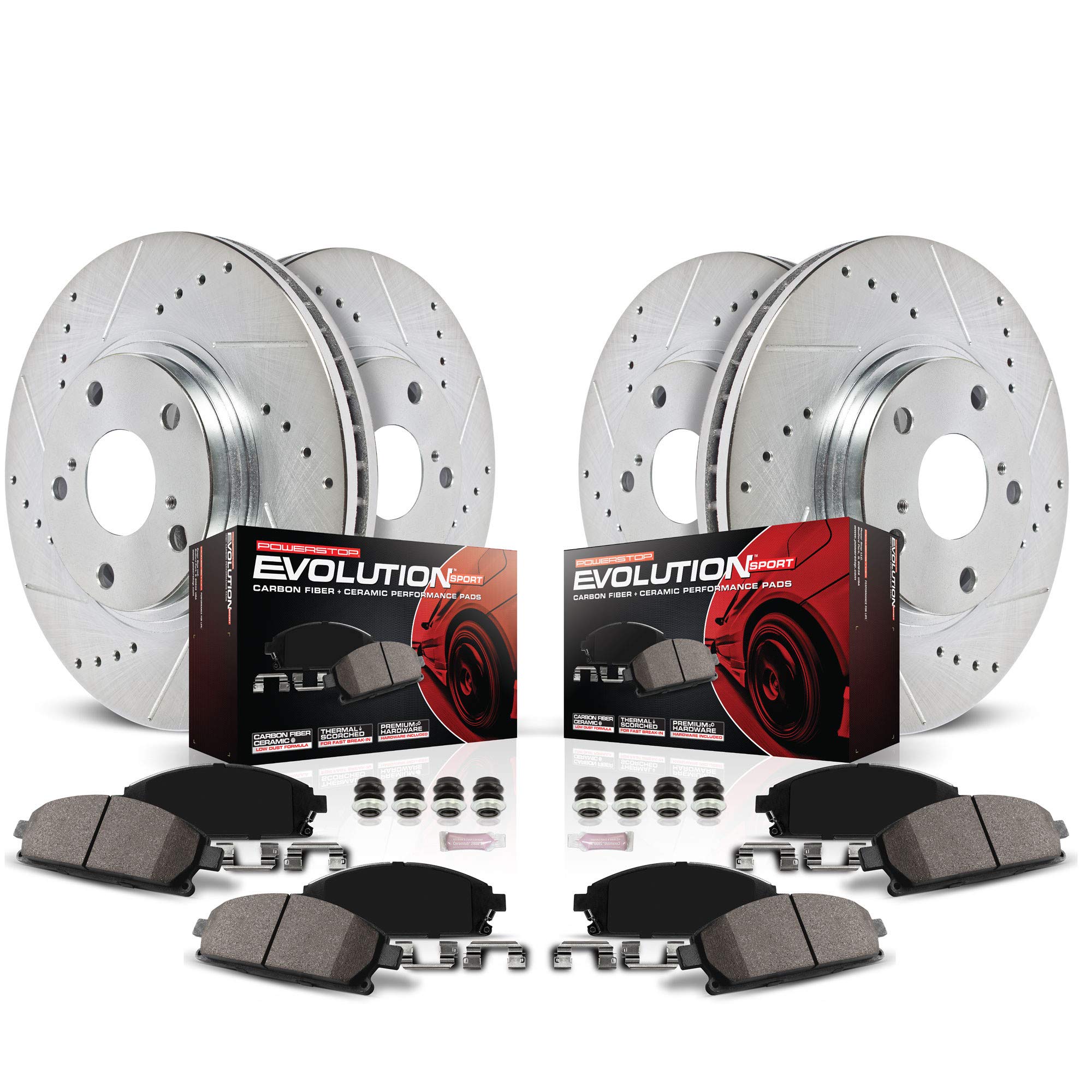 FRONT AND REAR Z23 EVOLUTION BRAKE KIT