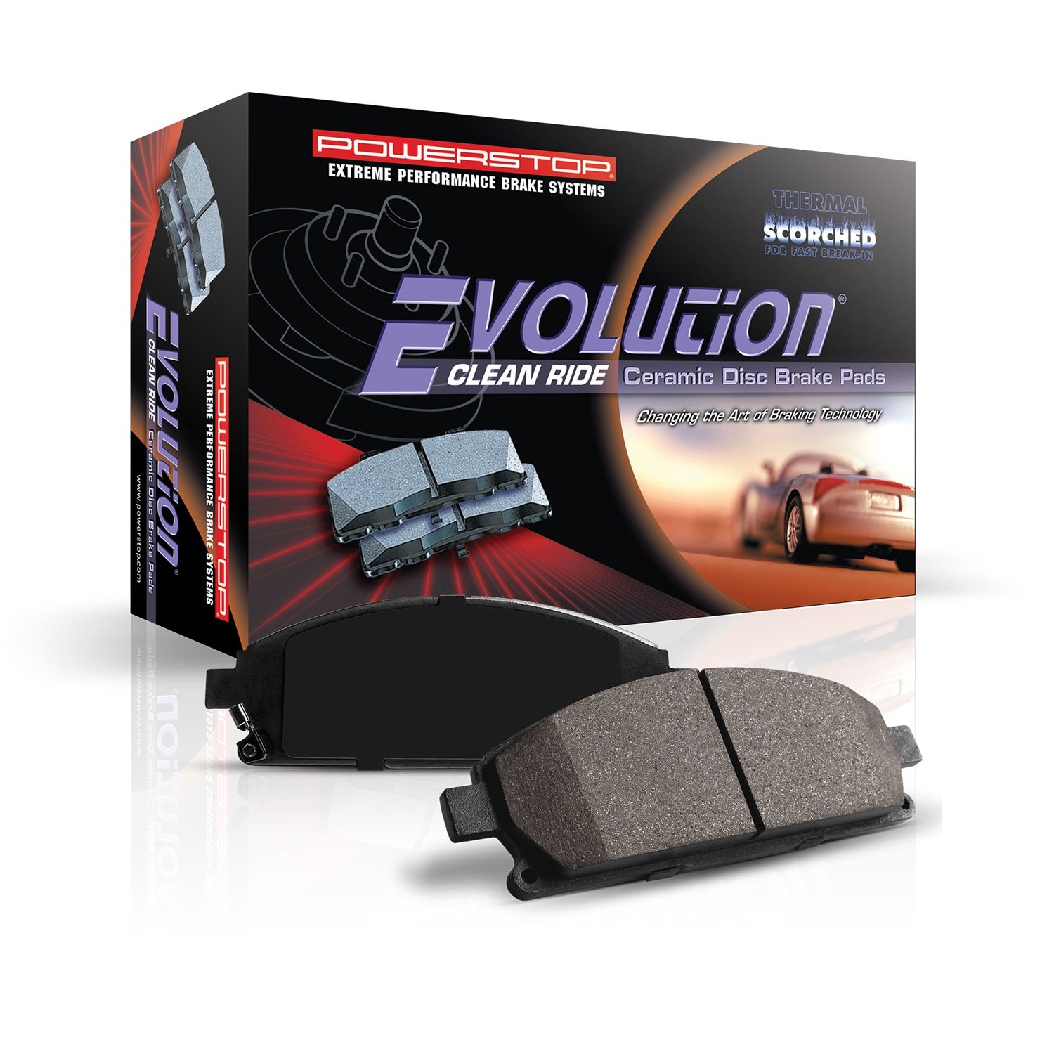 EVOLUTION CLEAN RIDE CERAMIC BRAKE PADS