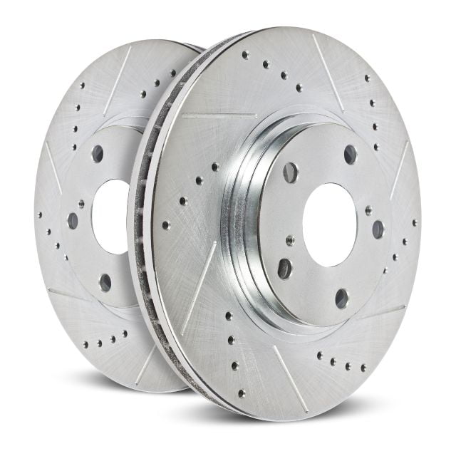 EVOLUTION DRILLED & SLOTTED ROTORS