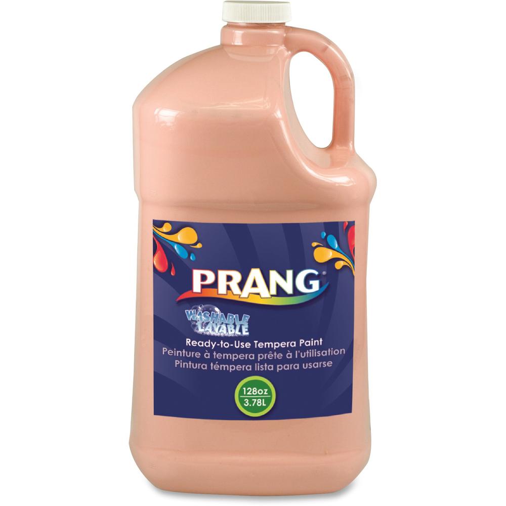 Prang Washable Paint - 1 gal - 1 Each - Peach