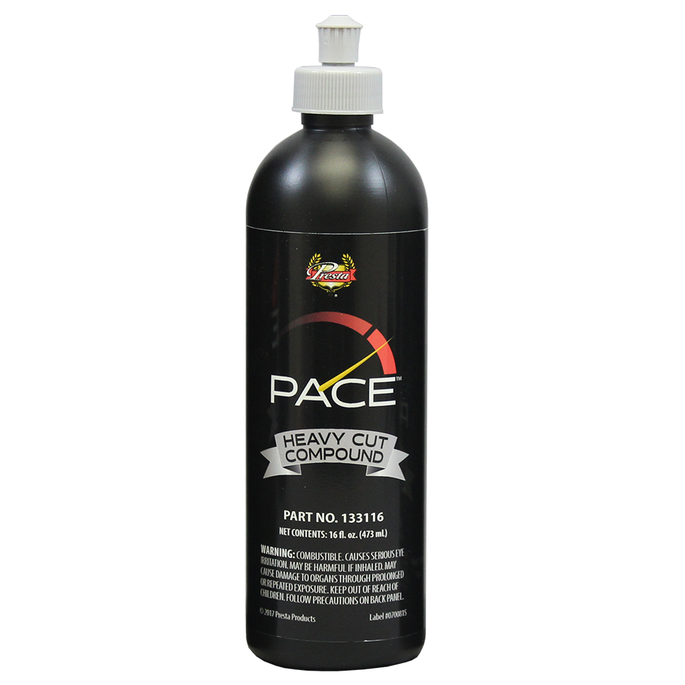 Presta PACE Heavy Cut Compound - 16oz