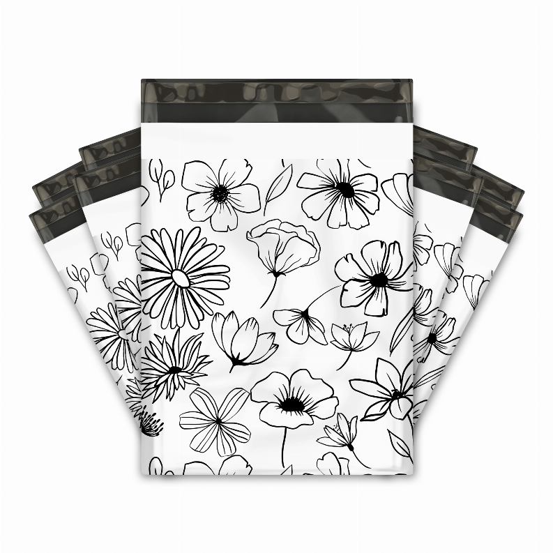 Poly Mailers - 25ct Floral