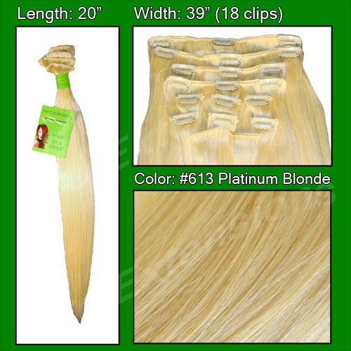 #613 Platinum - 20 inch Remi