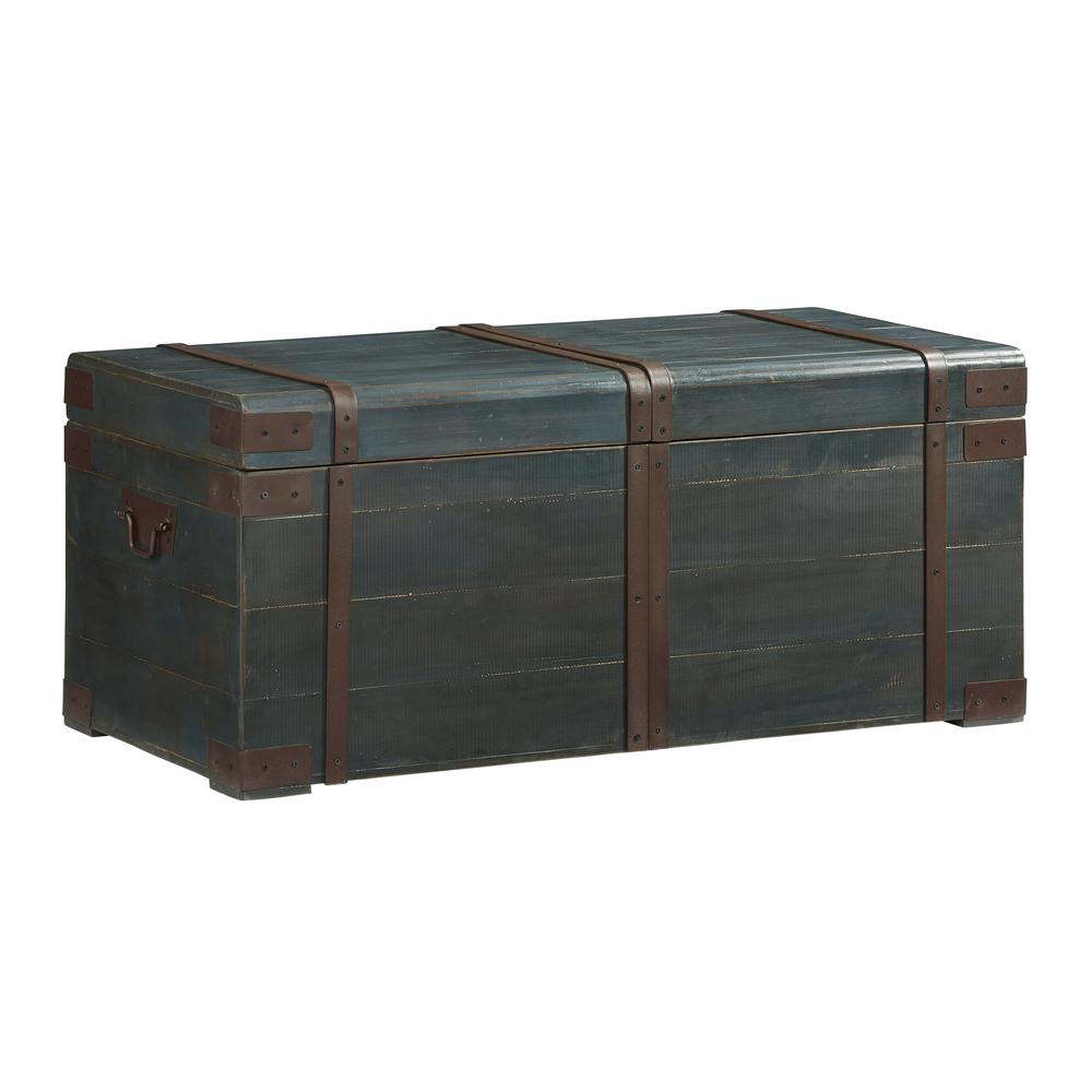 Accent Storage Trunk, Blue