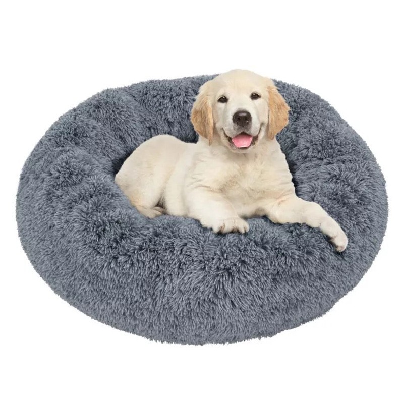 Donut Dog Bed Medium Pink