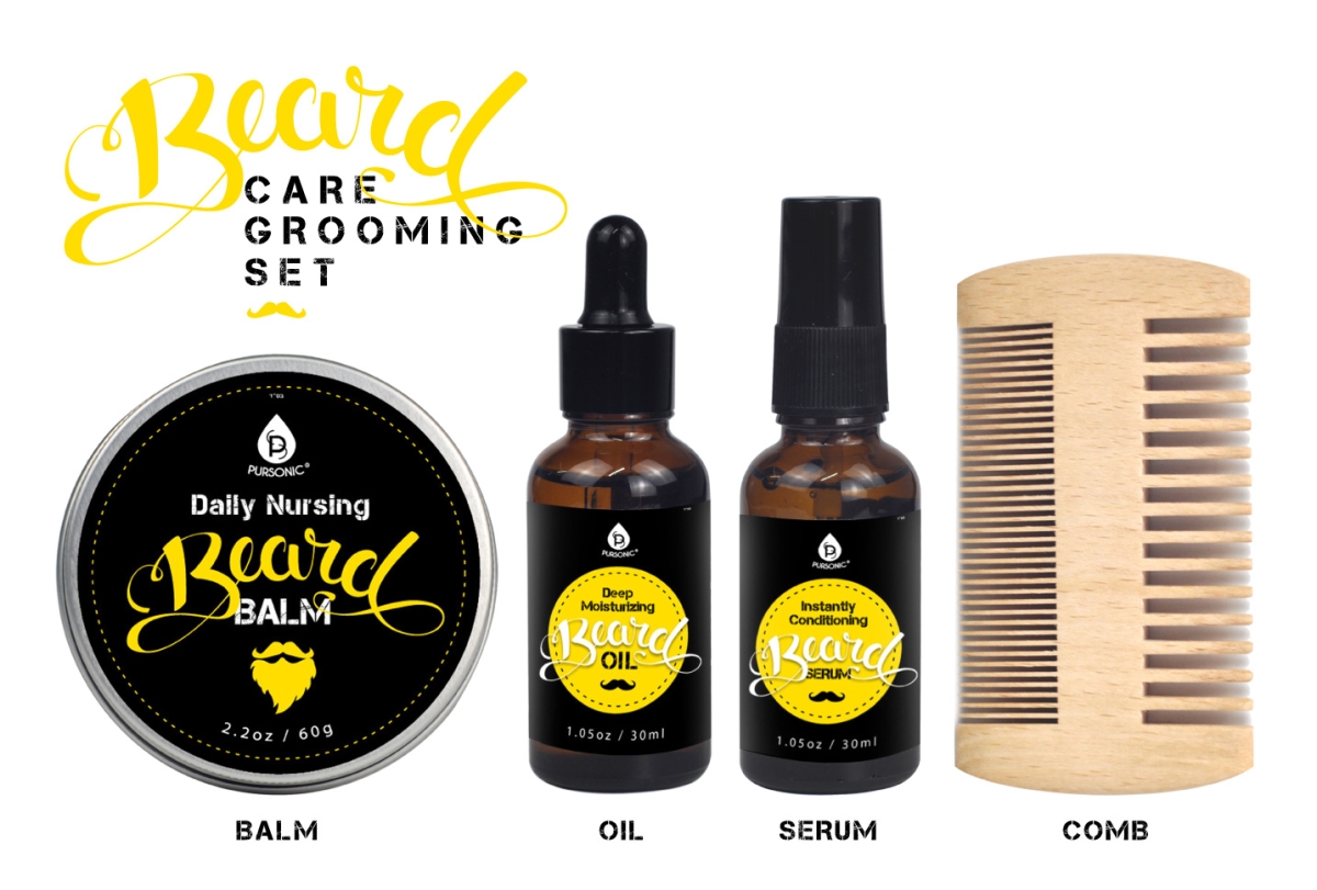 Beard Care Grooming Set