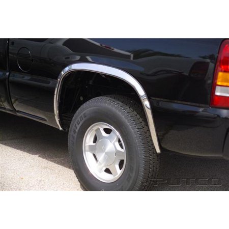 99-06 SILVERADO/SIERRA(01-04 HD)/00-06 SUBURBAN/YUKON XL W/O FLARES FULL SS FENDER TRIM