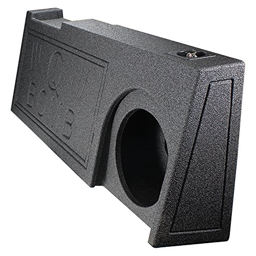 QPower "QBOMB" Chevy/GMC Crew Cab '14-'18 Single 10" Vented Empty Woofer Box