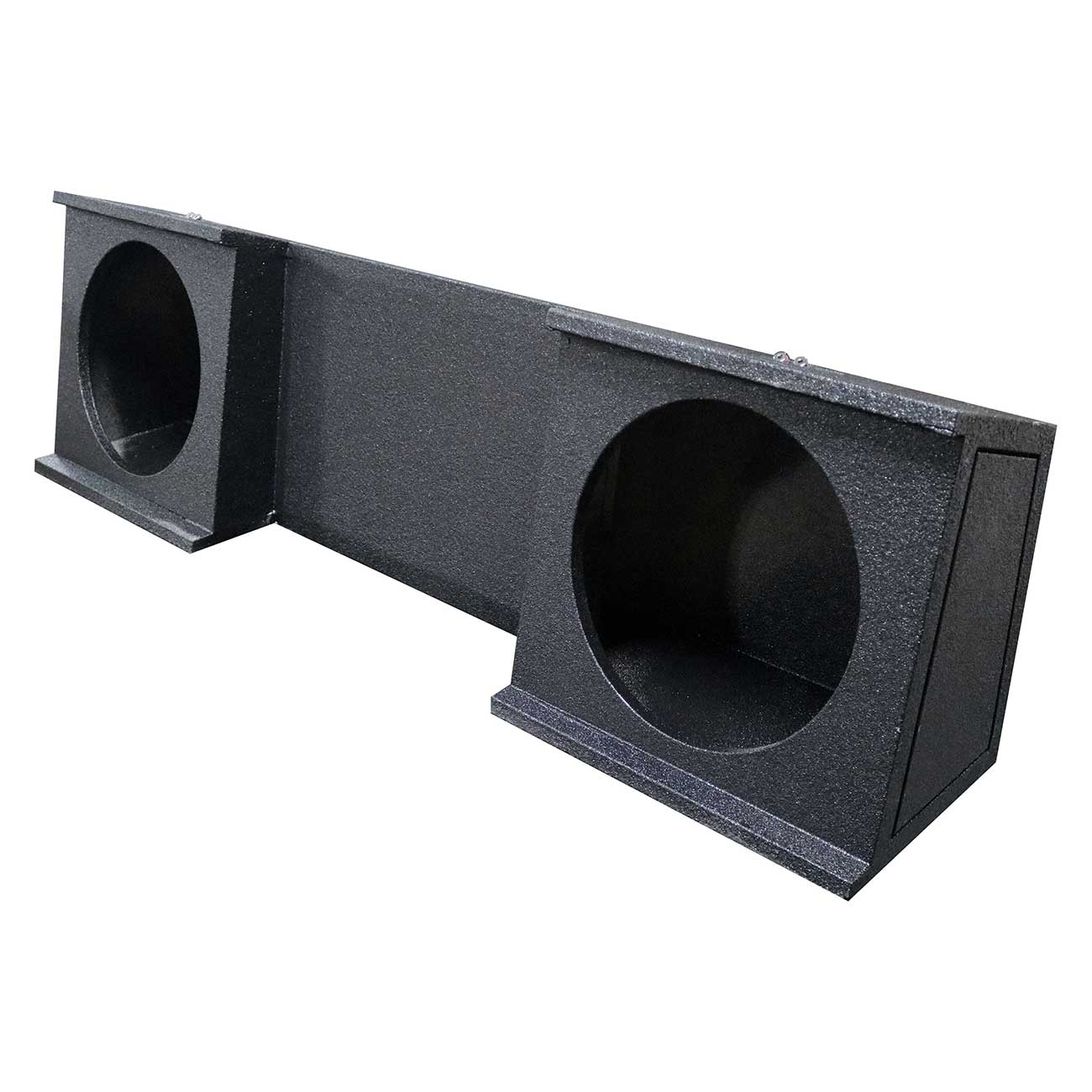 QPower "QBOMB" Nissan Titan King Cab/Crew Cab '07-'23 Dual 12" Empty Woofer Enclosure