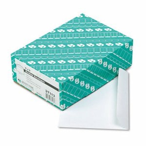 Quality Park Open Side Booklet Envelopes - Catalog - #6 1/2 - 6" Width x 9" Length - 24 lb - Gummed - 100 / Box - White