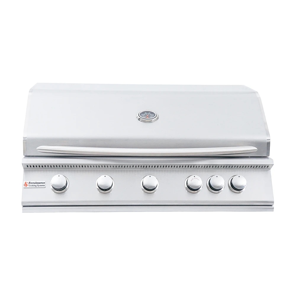 RCS 40 inch Natural Gas Grill with back burner