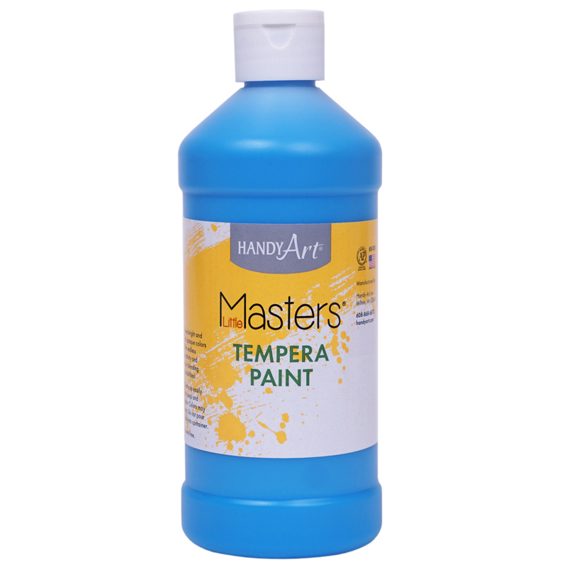 Little Masters Tempera Paint, Light Blue, 16 oz