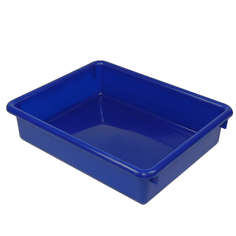 Stowaway 3" Letter Tray no Lid, Blue