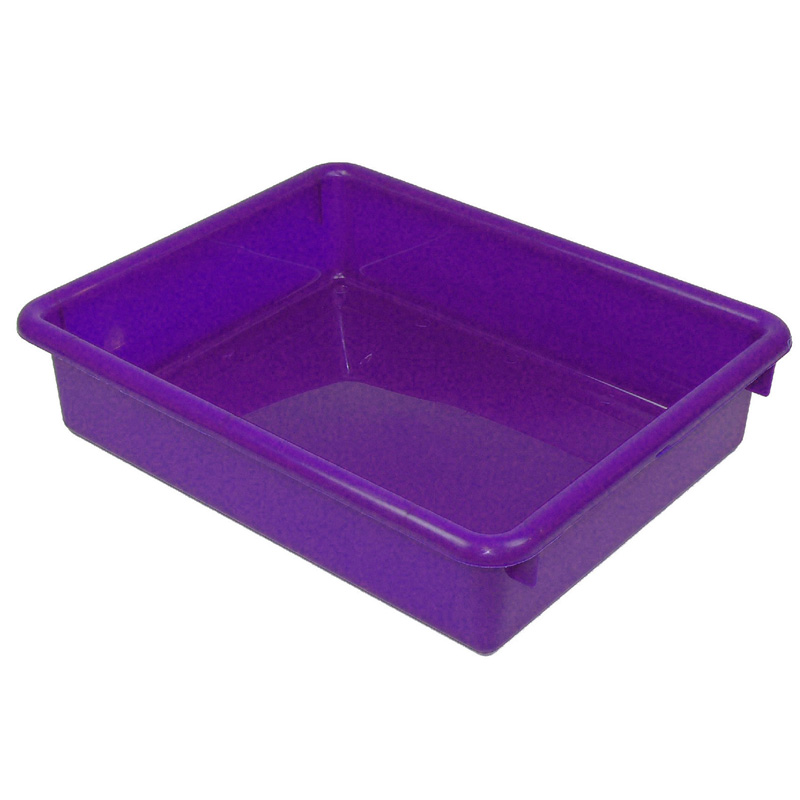 Stowaway 3" Letter Tray no Lid, Purple