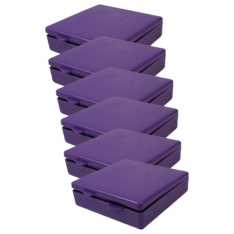 Micro Box, Purple, Pack of 6