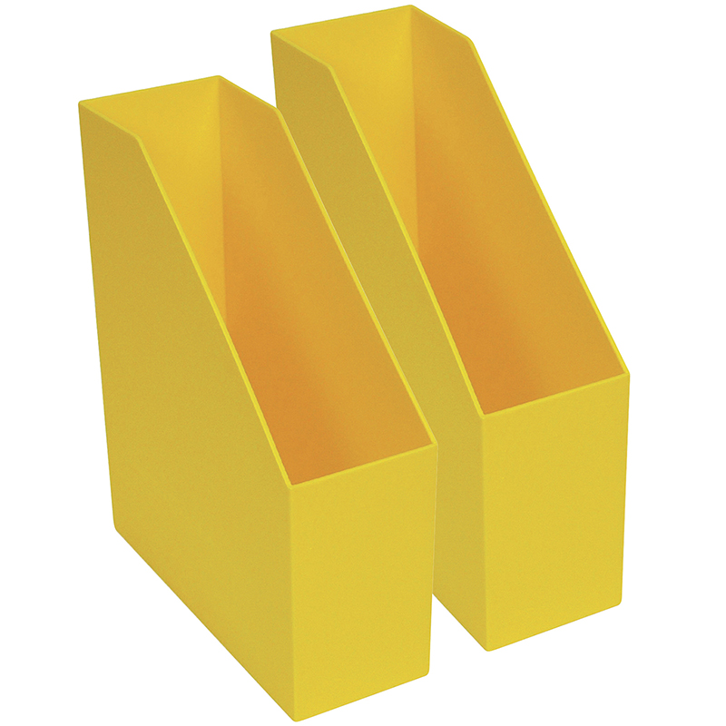 Magazine File, Yellow, Pack of 2