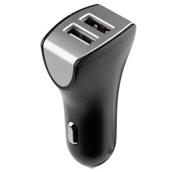 DUAL USB DC Car Charger 24W