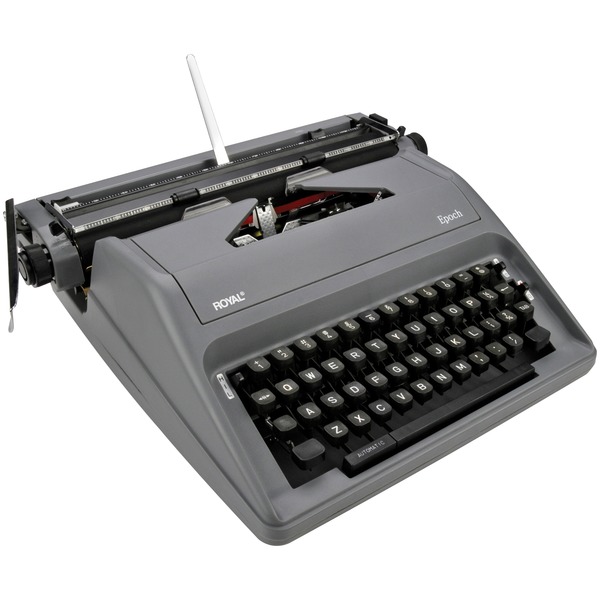 Manual Typewriter Gray