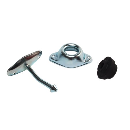 Entry Door Holder - Metal Plunger - 3In Angled