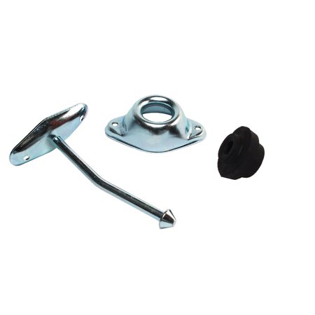 Entry Door Holder - Metal Plunger - 4 3/4In Angled