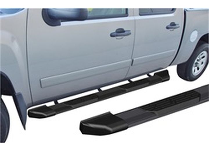 UNIVERSAL XTREMELINE SMOOTH SEMI-GLOSS BLACK STEP BAR 90IN