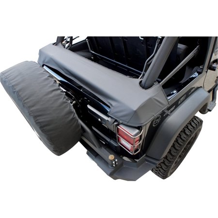 07-12 JK SOFT TOP STOARGE BOOT BLACK DIAMOND